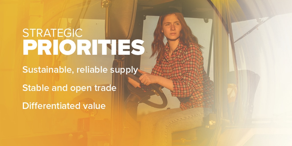 Read about our Strategic Priorities, Canola Council of Canada